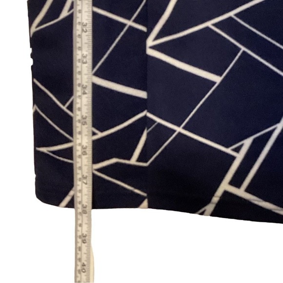 Homeyee Women's Geometric Print Fitted‎ Career Casual Pencil Dress - Size M - Picture 6 of 13